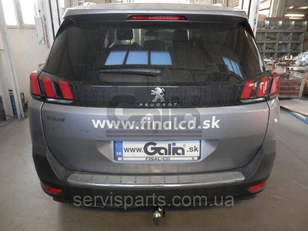Оцинкований фаркоп на Peugeot 5008 II 2017- (Пежо 5008) - Зображення 8