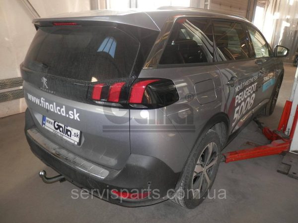 Оцинкований фаркоп на Peugeot 5008 II 2017- (Пежо 5008) - Зображення 9