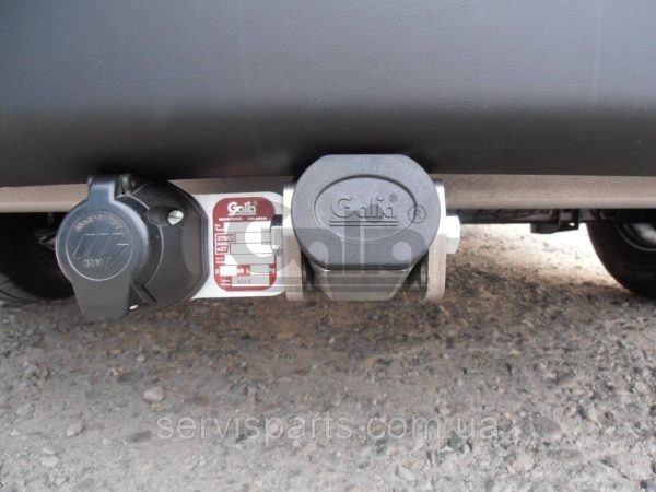Оцинкований фаркоп на Renault Master III 2010- (Рено Майстер 3) Швидкознімний автомат на ручці - Зображення 5