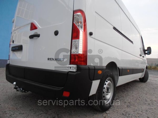 Оцинкований фаркоп на Renault Master III 2010- (Рено Майстер 3) Швидкознімний автомат на ручці - Зображення 8
