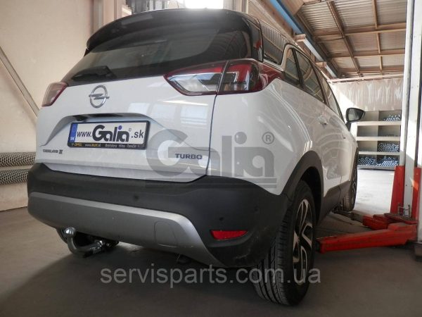 Оцинкований фаркоп на Opel Crossland X 2017-