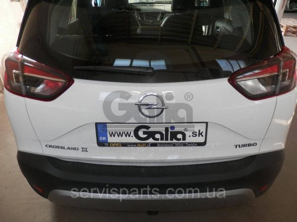 Оцинкований фаркоп на Opel Crossland X 2017- Швидкознімний автомат на ручці - Зображення 4