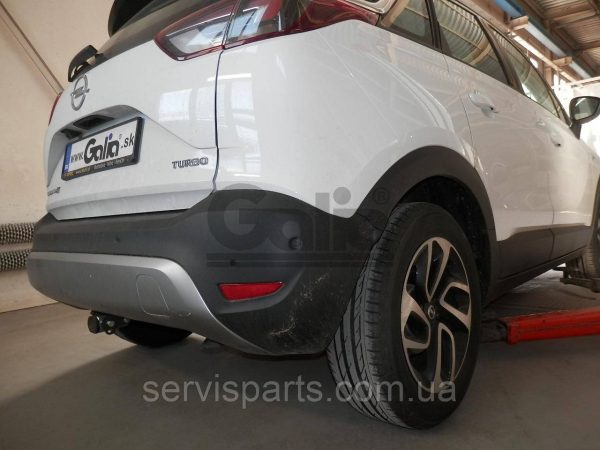 Оцинкований фаркоп на Opel Crossland X 2017- Швидкознімний автомат на ручці