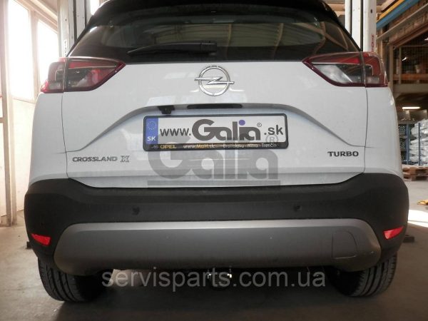 Оцинкований фаркоп на Opel Crossland X 2017- Швидкознімний автомат на ручці - Зображення 5