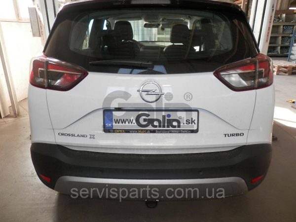 Оцинкований фаркоп на Opel Crossland X 2017- Швидкознімний автомат на ручці - Зображення 6
