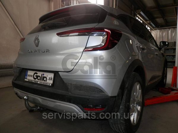 Оцинкований фаркоп на Renault Captur II 2020- (Рено Каптюр) - Зображення 2