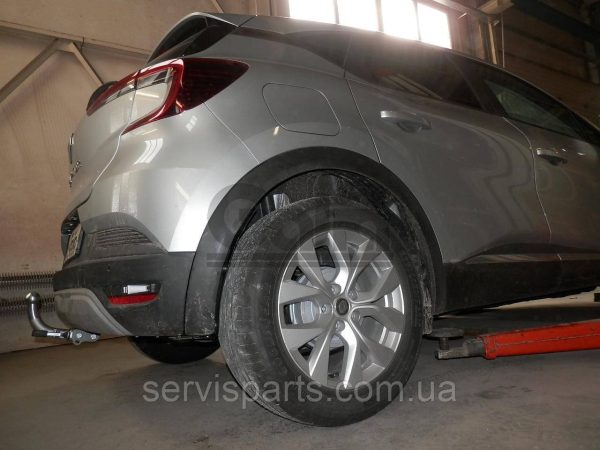 Оцинкований фаркоп на Renault Captur II 2020- (Рено Каптюр) - Зображення 7