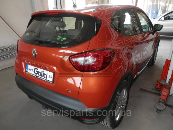 Оцинкований фаркоп знімний гак на Renault Captur 2013-2021 (Рено Каптюр) Швидкознімний автомат на ручці - Зображення 2