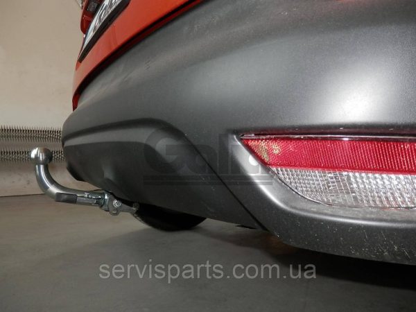 Оцинкований фаркоп знімний гак на Renault Captur 2013-2021 (Рено Каптюр) Швидкознімний автомат на ручці - Зображення 9