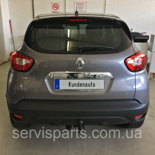 Польський фаркоп на Renault Captur 2013-2021 (Рено Каптюр) без підрізу бампера. - Зображення 3