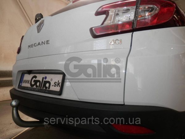 Оцинкований фаркоп на Renault Megane Grandtour III 2008-2016 (Рено Меган) - Зображення 2