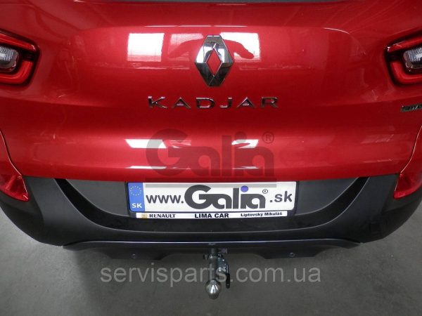 Оцинкований фаркоп на Renault Kadjar 2016- - Зображення 7