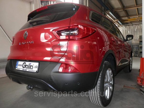 Оцинкований фаркоп на Renault Kadjar 2016- (Ріно Каджар) Швидкознімний автомат на ручці