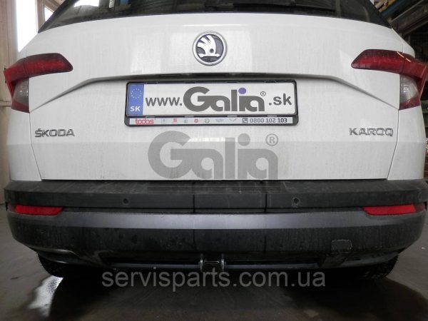 Фаркоп Skoda Karoq 2016- (Шкода Карок) оцинкований на болтах Швидкознімний автомат на ручці - Зображення 4