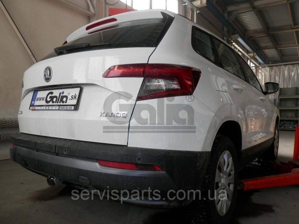 Фаркоп Skoda Karoq 2016- (Шкода Карок) оцинкований на болтах Швидкознімний автомат на ручці - Зображення 2