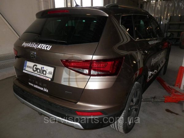 Фаркоп Seat Ateca 2016- (Сеат Атека) оцинкований на болтах Швидкознімний автомат на ручці - Зображення 5