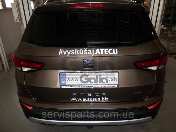 Фаркоп Seat Ateca 2016- (Сеат Атека) оцинкований на болтах Швидкознімний автомат на ручці - Зображення 6