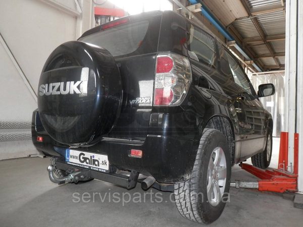 Оцинкований фаркоп на Suzuki Grand Vitara 2005-2011 3двері - Зображення 5
