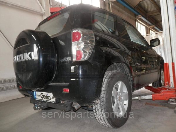Оцинкований фаркоп на Suzuki Grand Vitara 2005-2011 3двері Швидкознімний автомат на ручці