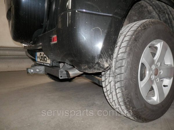 Оцинкований фаркоп на Suzuki Grand Vitara 2005-2011 3двері Швидкознімний автомат на ручці - Зображення 2