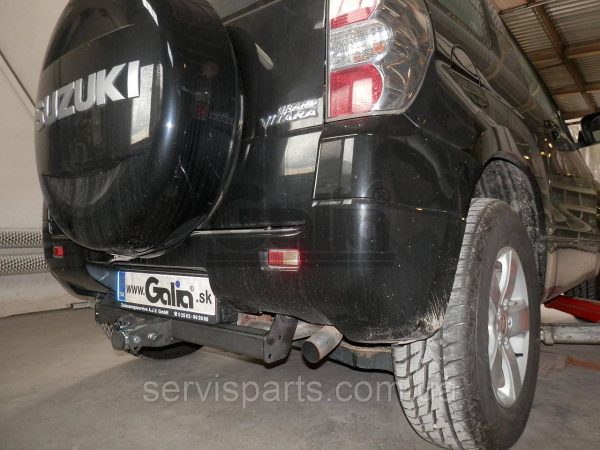 Оцинкований фаркоп на Suzuki Grand Vitara 2005-2011 3двері Швидкознімний автомат на ручці - Зображення 5