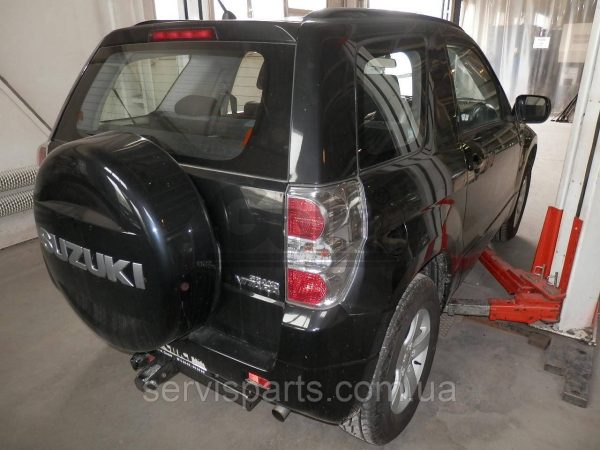 Оцинкований фаркоп на Suzuki Grand Vitara 2005-2011 3двері Швидкознімний автомат на ручці - Зображення 6