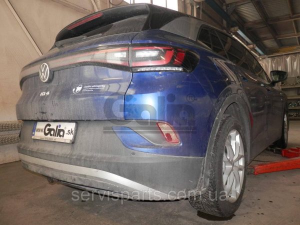 Фаркоп Volkswagen ID.4 2020- оцинкований гак на болтах Швидкознімний автомат на ручці