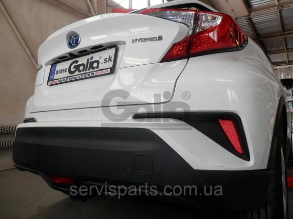 Оцинкований фаркоп на Toyota CH-R 2016- Швидкознімний автомат на ручці - Зображення 2