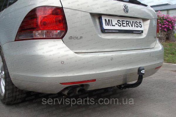 Польський фаркоп на Volkswagen Golf 5, 6 2007-2013 - Зображення 7