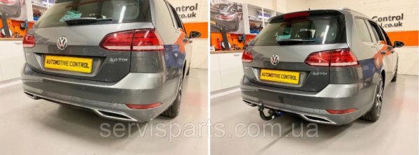Швидкоз'ємний фаркоп на Volkswagen Golf VII 2013-2019 универсал - Зображення 8