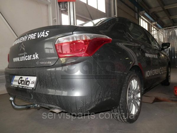 Оцинкований фаркоп на Citroen C-Elysee 2012- - Зображення 9