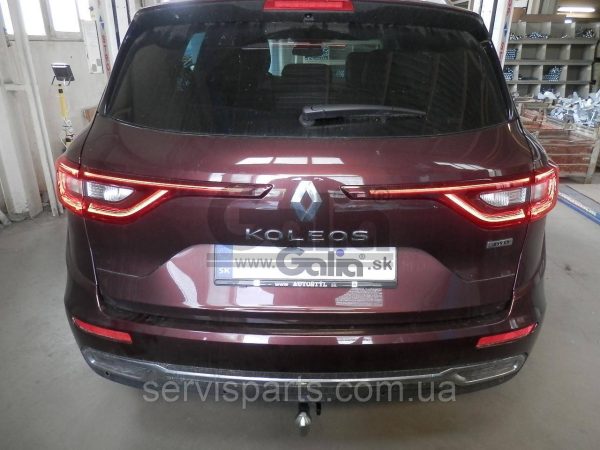 Оцинкований фаркоп на Renault Koleos 2016- - Зображення 5