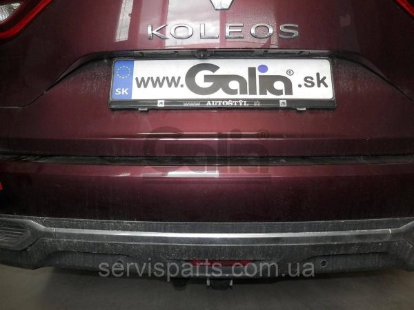 Оцинкований фаркоп на Renault Koleos 2016- Швидкознімний автомат на ручці