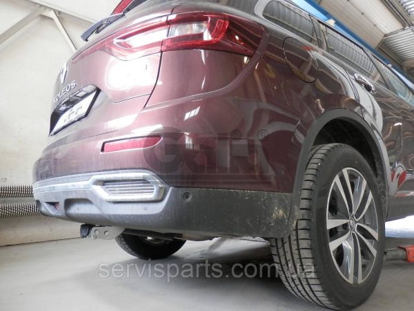 Оцинкований фаркоп на Renault Koleos 2016- Швидкознімний автомат на ручці - Зображення 3