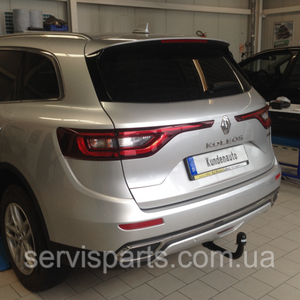Швидкоз'ємний фаркоп на Renault Koleos II 2017 - на ключах (Рено Колеос) - Зображення 2