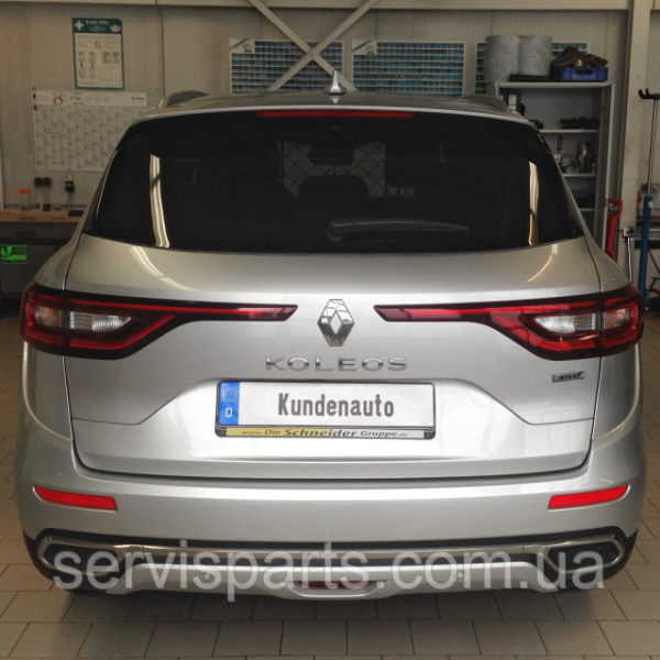 Швидкоз'ємний фаркоп на Renault Koleos II 2017 - на ключах (Рено Колеос) - Зображення 5