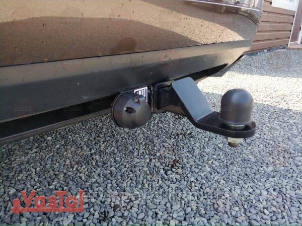 Знімний фаркоп на Volkswagen Touareg 2002-2018 (Фольксваген Туарег) Американська вставка під квадрат - Зображення 6