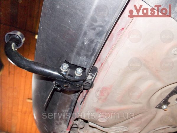 Знімний фаркоп на Volkswagen Jetta V 2005-2011 (Фольксваген Джета) - Зображення 8