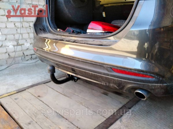 З'ємний фаркоп на Ford Fusion USA 2012 - без підрізу бампера. - Зображення 2