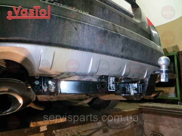 З'ємний фаркоп на Honda Crosstour 2009 - без підрізу бампера. - Зображення 4