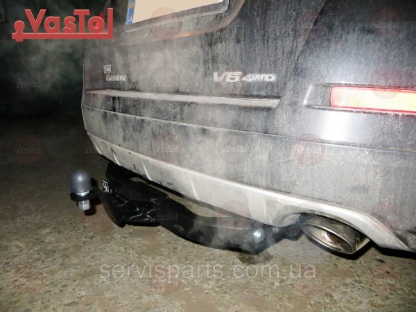 З'ємний фаркоп на Honda Crosstour 2009 - без підрізу бампера. - Зображення 6