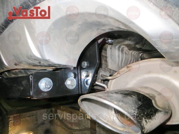З'ємний фаркоп на Honda Crosstour 2009 - без підрізу бампера. - Зображення 8