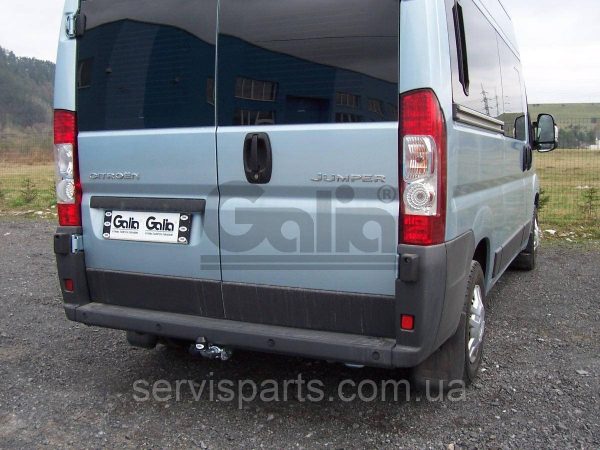 Оцинкований фаркоп на Citroen Jumper 2006- - Зображення 9
