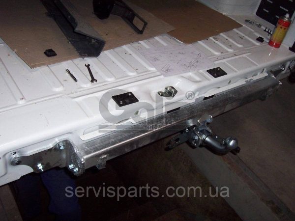 Оцинкований фаркоп на Citroen Jumper 2006- Швидкознімний автомат на ручці - Зображення 5