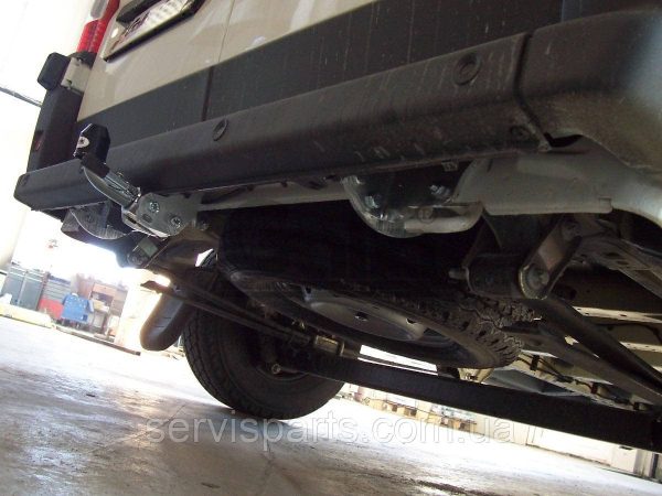 Оцинкований фаркоп на Citroen Jumper 2006- Швидкознімний автомат на ручці - Зображення 7