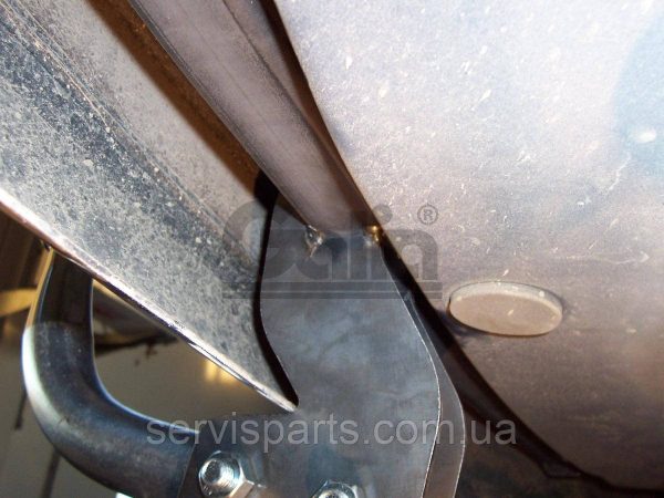 Оцинкований фаркоп на Ford Fusion 2002-2012 - Зображення 5