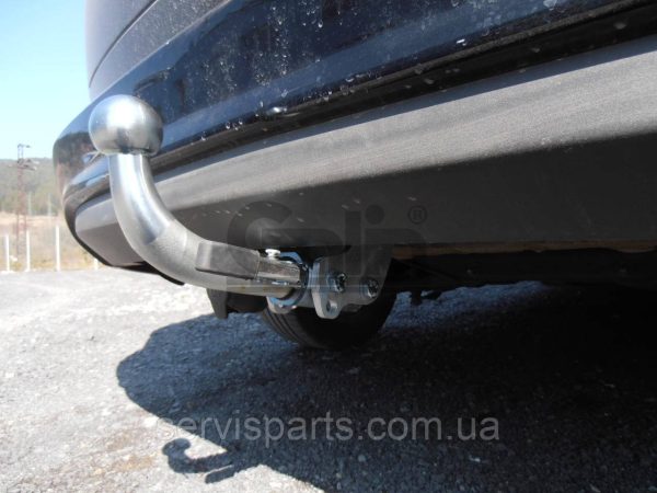 Оцинкований фаркоп на Ford Focus II 2003-2011 Швидкознімний автомат на ручці - Зображення 3
