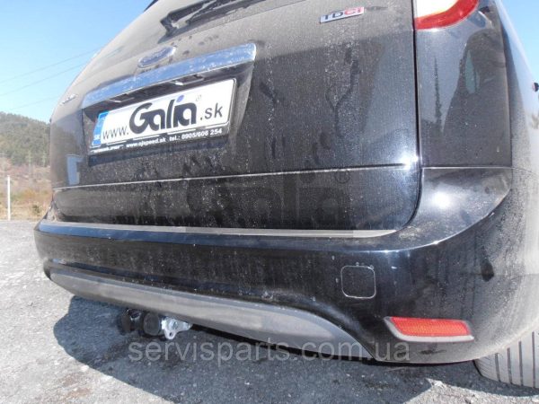Оцинкований фаркоп на Ford Focus II 2003-2011 Швидкознімний автомат на ручці - Зображення 6
