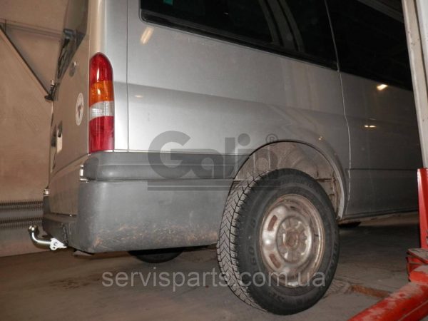 Оцинкований фаркоп на Ford Transit 2000-2013 - Зображення 3