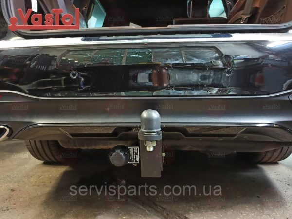 З'ємний гак фаркоп на Mercedes GL W166 2012-2016 Американська вставка під квадрат - Зображення 2
